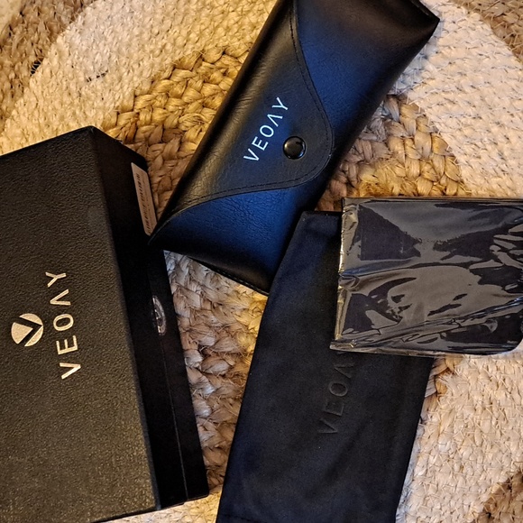 NEW Veoay Polarized Pink Mirror Sunglasses - Picture 3 of 4